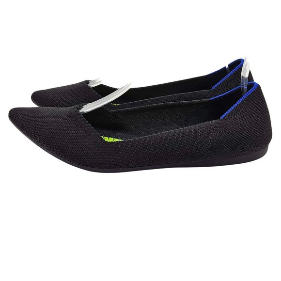 Rothy's Shoes - Rothys The Point Flat Shoes Black Women’s Size 7 Pointed Toe Comfort Minimalist